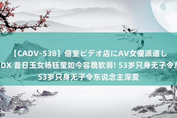 【CADV-538】個室ビデオ店にAV女優派遣します。8時間DX 昔日玉女杨钰莹如今容貌软弱! 53岁只身无子令东说念主深爱