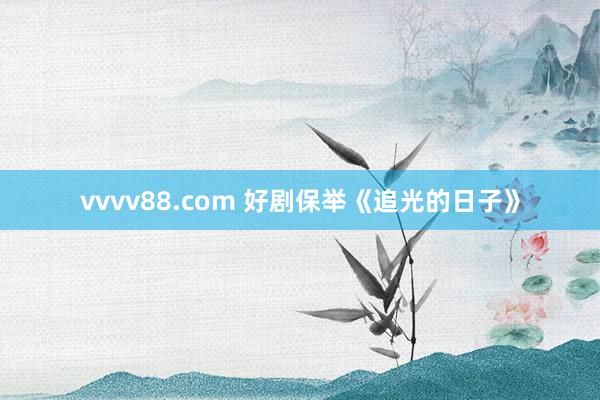 vvvv88.com 好剧保举《追光的日子》