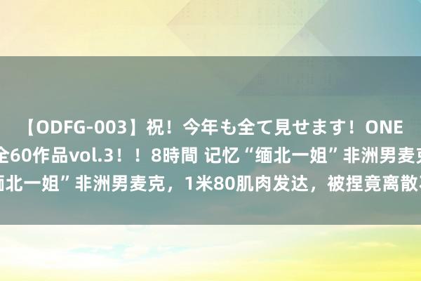 【ODFG-003】祝！今年も全て見せます！ONEDAFULL1年の軌跡全60作品vol.3！！8時間 记忆“缅北一姐”非洲男麦克，1米80肌肉发达，被捏竟离散不认东谈主