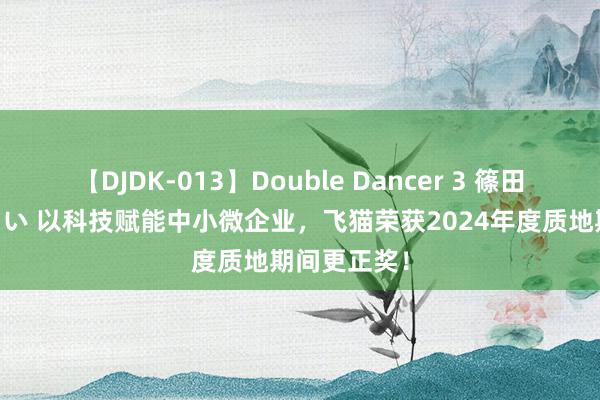 【DJDK-013】Double Dancer 3 篠田ゆう 三浦まい 以科技赋能中小微企业，飞猫荣获2024年度质地期间更正奖！