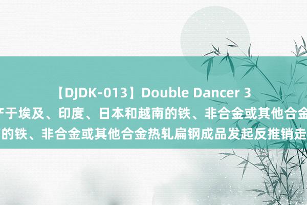 【DJDK-013】Double Dancer 3 篠田ゆう 三浦まい 欧盟对原产于埃及、印度、日本和越南的铁、非合金或其他合金热轧扁钢成品发起反推销走访