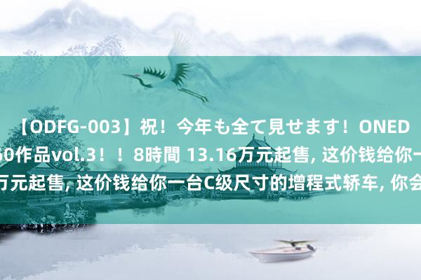 【ODFG-003】祝！今年も全て見せます！ONEDAFULL1年の軌跡全60作品vol.3！！8時間 13.16万元起售, 这价钱给你一台C级尺寸的增程式轿车, 你会谈判吗